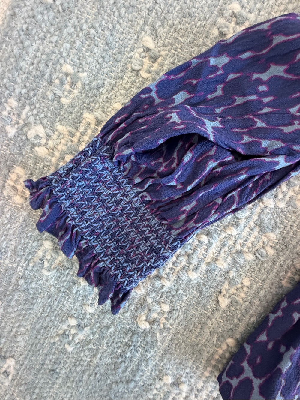 Women's Rails Blue Patterned Long-Sleeve Top - Picture 3 of 4